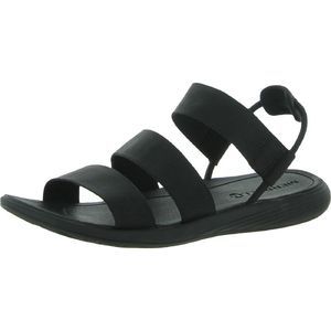 NEW Merrell Womens Duskair Calais Black Backstrap Slip On Flat Sandals Shoes